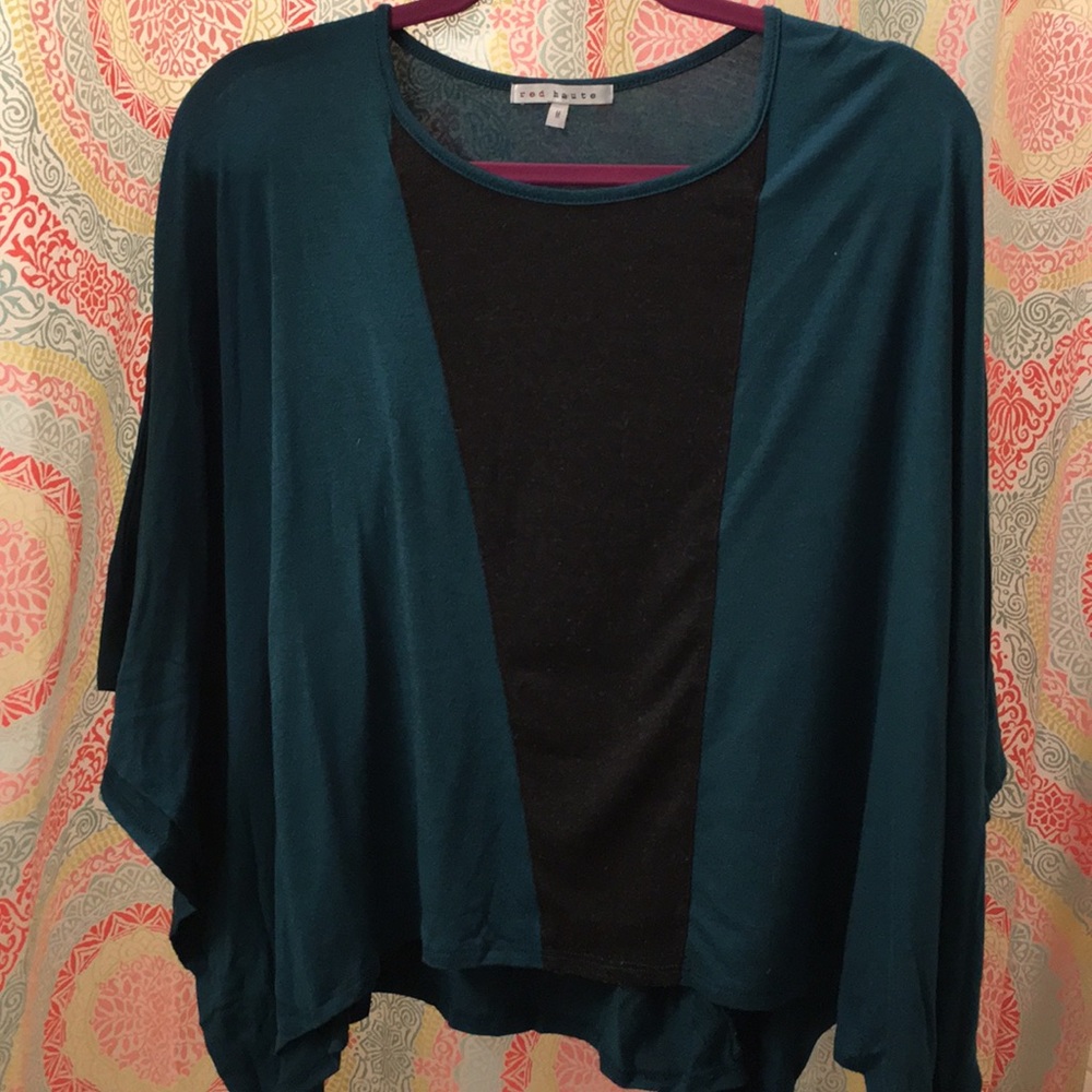 Red haute top